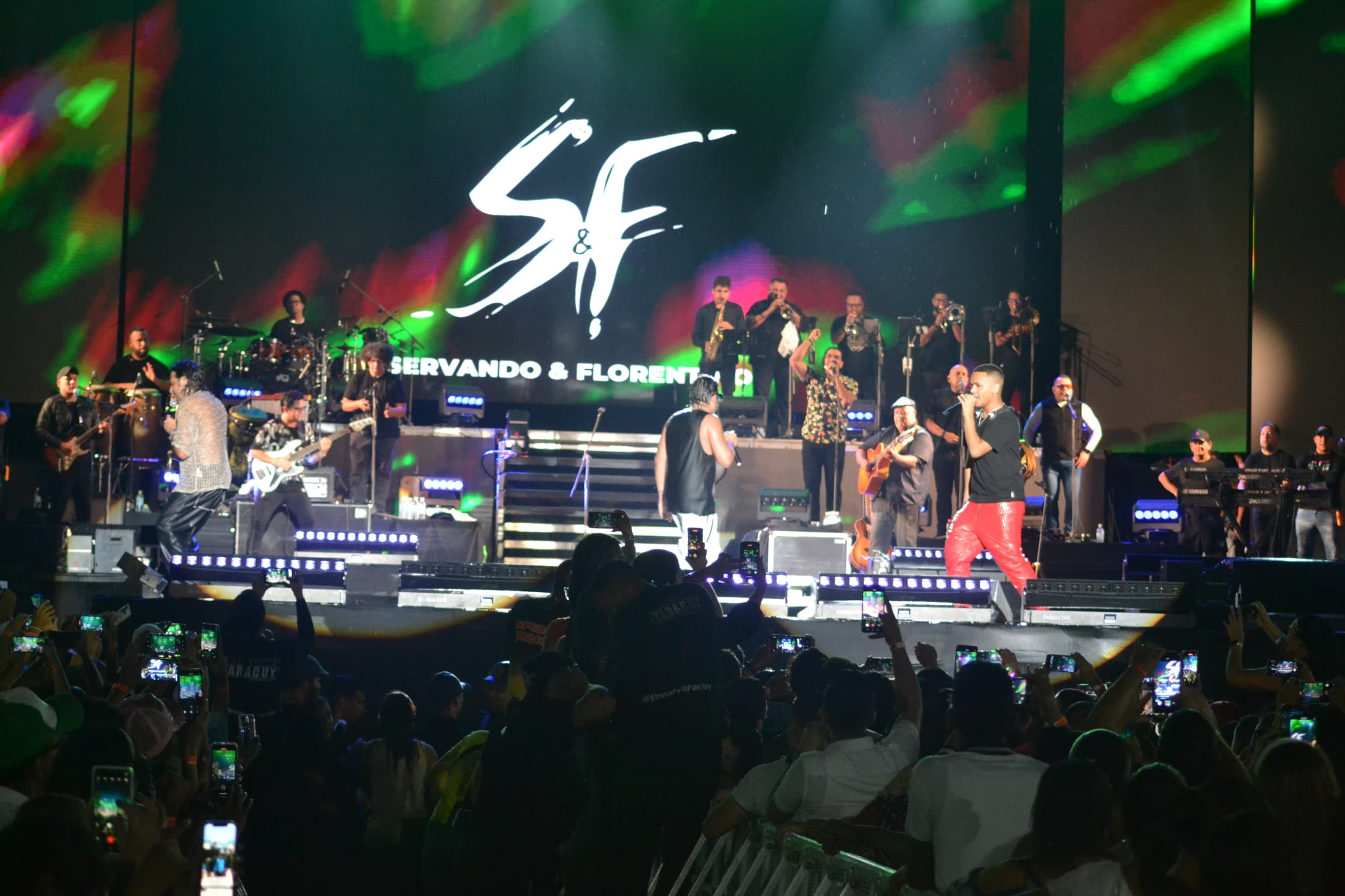 Con un espectacular concierto se presentaron Servando y Florentino en las Ferias de Mayo, Ferias de San Felipe, Ferias de Yaracuy 2024.